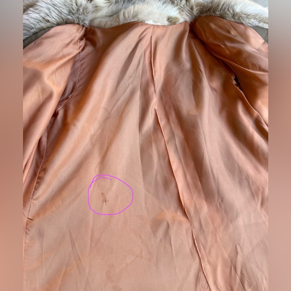 VTG ILGWU UNION-MADE Faux Fur Coat Hollywood Glam Statement Jacket USA-Made - Picture 13 of 15